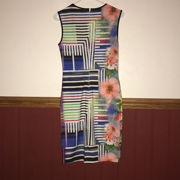 Colorful longer dress - Picture 2 of 2